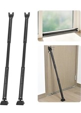 2-in-1 Haussicherheitsstangen 2er Pack verstellbar Türstopper Sicherheitsstange für Türen