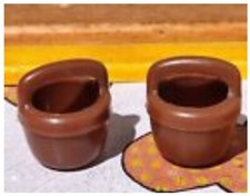 PLAYMOBIL X2 INDIERKÖRBE INDIANERKORB REF 3483 3580 3406 3251 3328 WEST