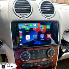 KAM+ Android 15 Autoradio GPS Navi WIFI F&uuml;r Mercedes Benz ML/GL Klasse W164 X164