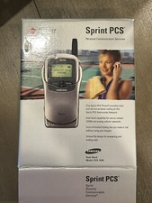 Sprint PCS Flip Phone Dual Band Model SCH-3500 Vintage Cell Phone with Box