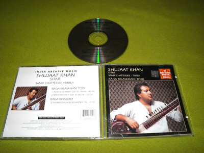 Shujaat Khan, Samir Chatterjee - Raga Bilaskhani Todi - IMPORT India Hindu Sitar