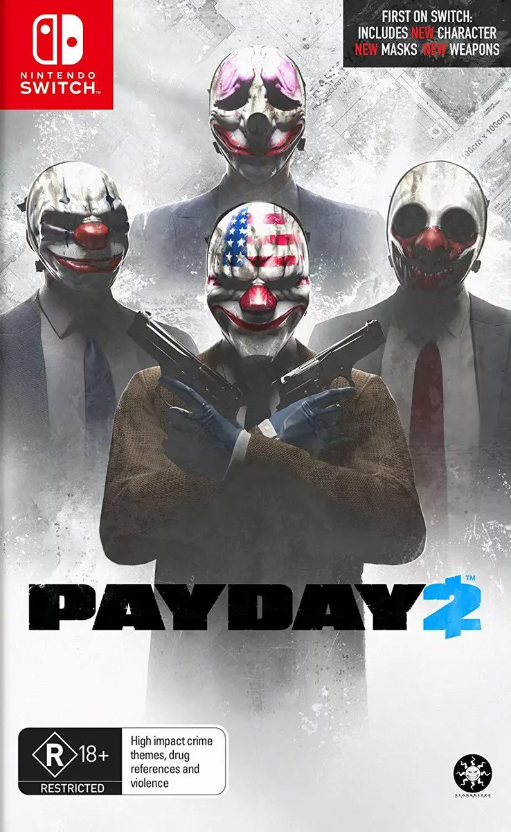 Payday 2 Bank Robbery Criminal Lifestyle Rare RPG Strategy Game