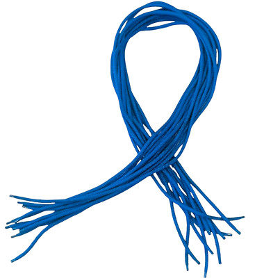 Bolo Tie Strings Blue Nylon - LOT of 10