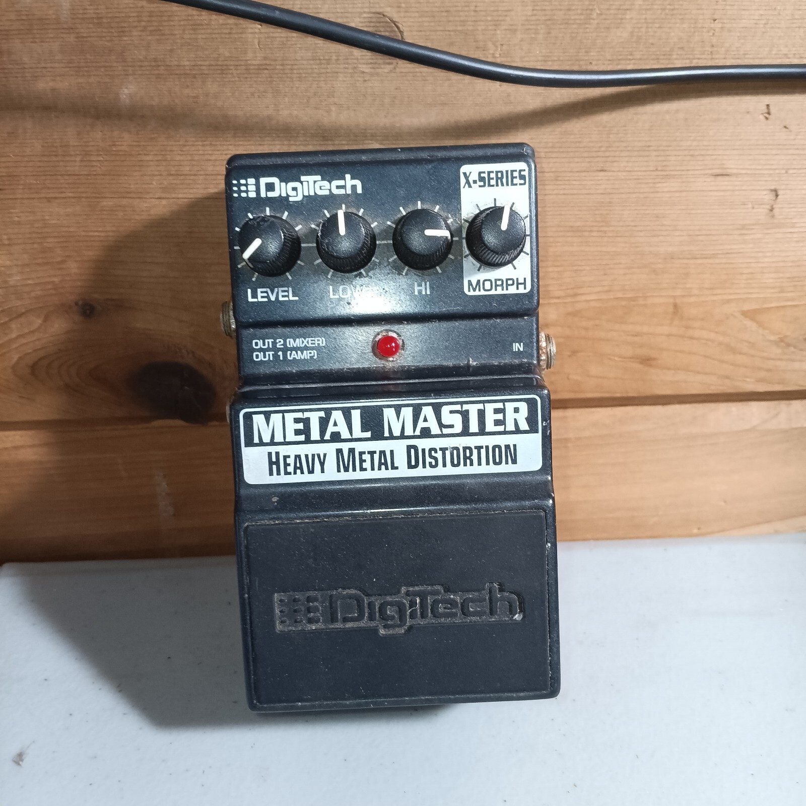 DigiTech Metal Master Heavy Metal Distortion XSeries Guitar Pedal