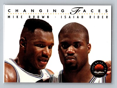 Isiah Rider 1993-94 Skybox Premium Changing Faces #307 NBA Basketball Card