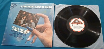 A Different Kind of Blues LP Perlman Previn Manne Hall Mitchell 1980 S-2-37780