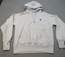 Champion Women's Reverse Weave Hoodie Womens Small Sweatshirt Embroidered Heavy