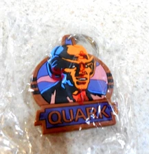 Star Trek Deep Space Nine TV Quark Rubber Key Chain 1994 NEW UNUSED in bag 1994 
