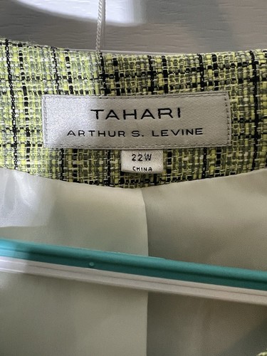 Blazer Tahari Arther S. Levine RN #106409 Mujer Talla 22W Blazer Solo Chaqueta - Imagen 2 de 13