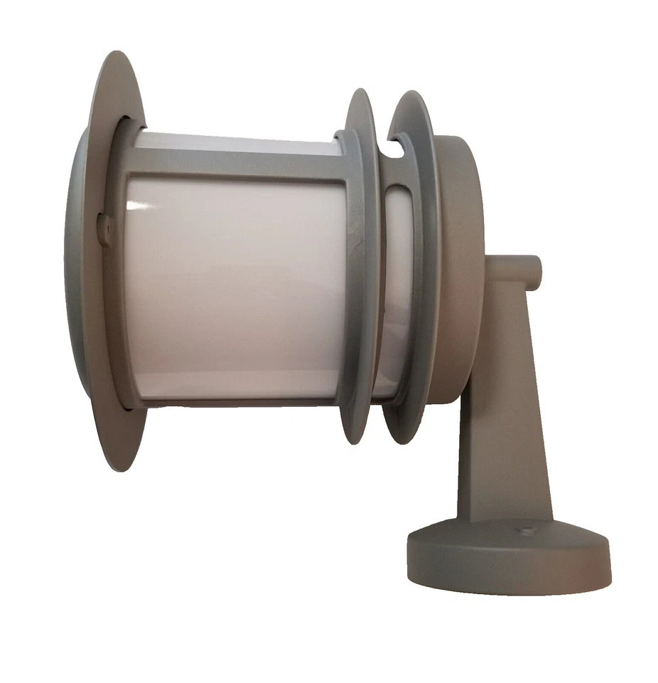 Lámpara Exterior - Iluminación PLC, Colección Tusk (1894 SL) Acabado Plateado Foto 3 de 4