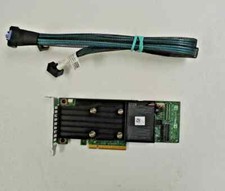 DELL PERC H750 8-PORT 12GB SAS RAID controller w/cable 0HYM6Y 01G44R