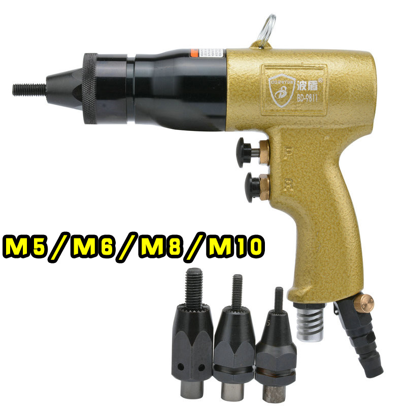 Pneumatic Nut Riveter Pulling Nuts M5 M6 M8 M10 Pneumatic Air Nut Rivet Puller Y