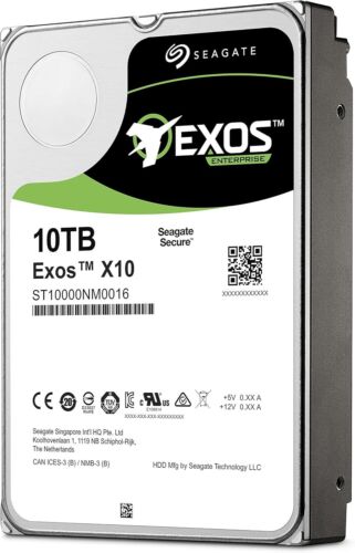 Efficient 10TB 3.5'' Helium HDD - 7200RPM SATA with 256MB Cache for Enterprises - Picture 2 of 4