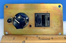 ROWE AMI 45 RPM R84 R85 JUKEBOX VOLUME CONTROL POWER AND CANCEL SWITCH ASSEMBLY