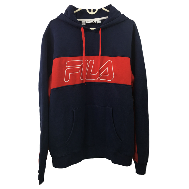 red fila sweatshirt