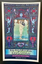 Aquarian Exposition Woodstock Handbill 1969 David Byrd
