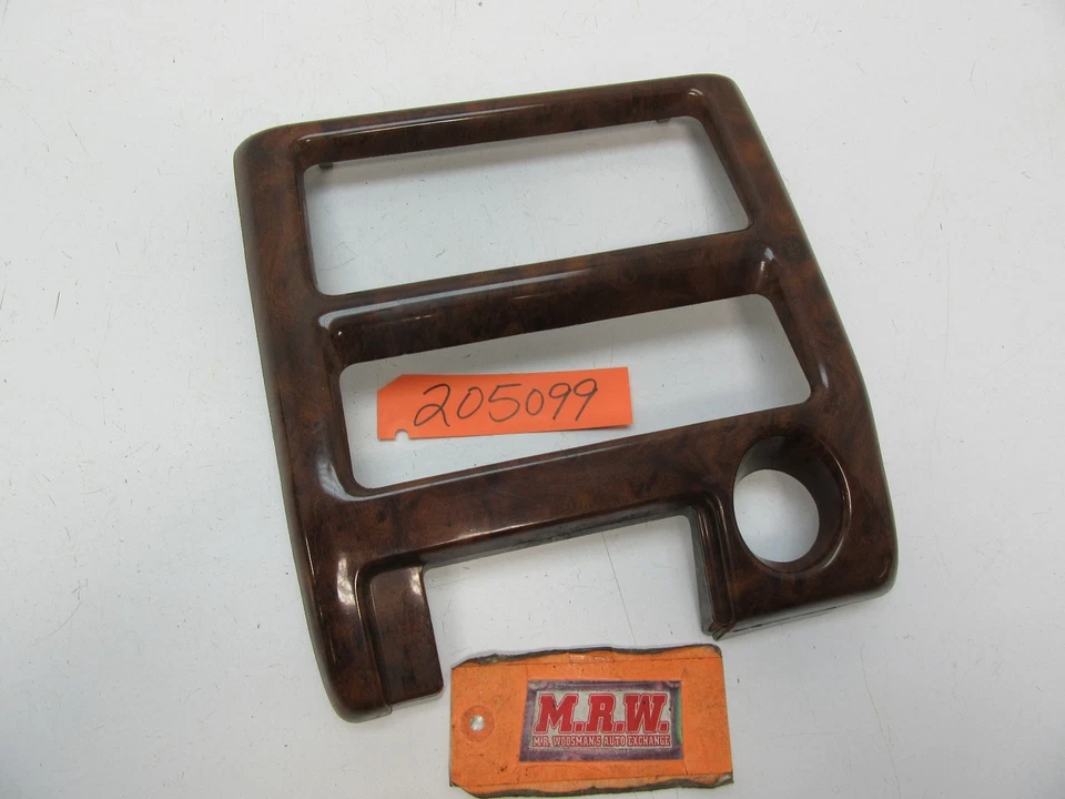 RADIO MOLDURA MADERA INTERIOR TABLERO UNIDAD DE CONTROL DE TEMPERATURA CHRYSLER LHS 94-97 Foto 3 de 4