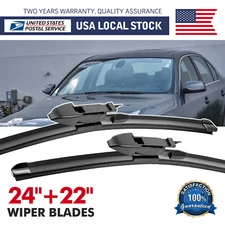 24"+22"All season Wipers blades Replace for 2004-2010 BMW 5 series All models