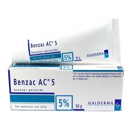 Benzoyl Peroxide Benzac Ac for acne and pimples
