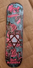 BAM MARGERA AUTOGRAPHED SKATEBOARD DECK SIGNED SPOOKALA PROOF CKY LE 150