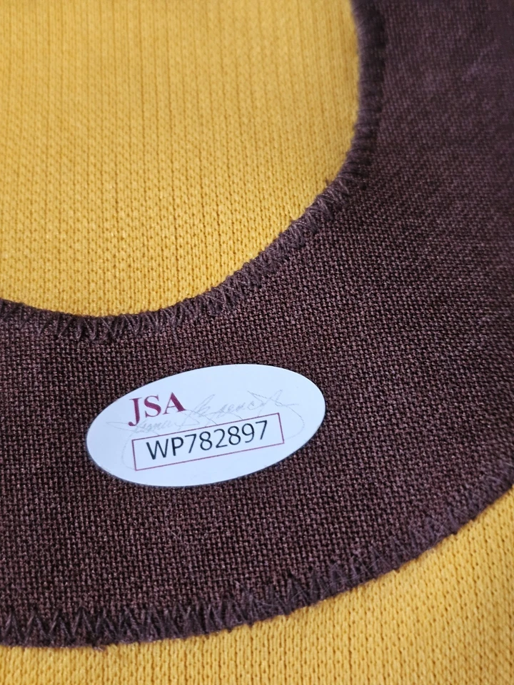 Gaylord Perry Autographed/Signed Jersey JSA Yellow Jersey - Image 3 of 4