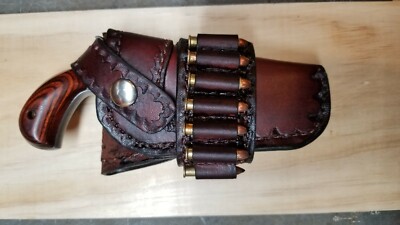 Cowboy Style Holster For NAA Sheriff Or Sidwinder With 2.5 Inch Barrel 
