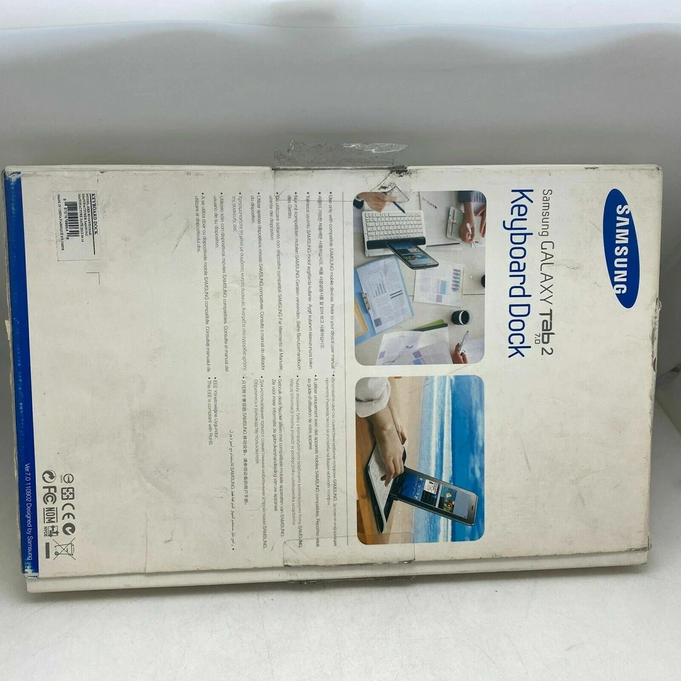 Samsung Galaxy Tab - 2 7.0 Keyboard Dock - NEW - Image 4 of 4