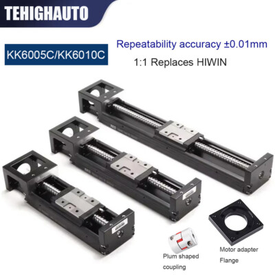 CNC Linear Guide Stage Slide Table Precision BallScrew Module 1:1 Replace HIWIN