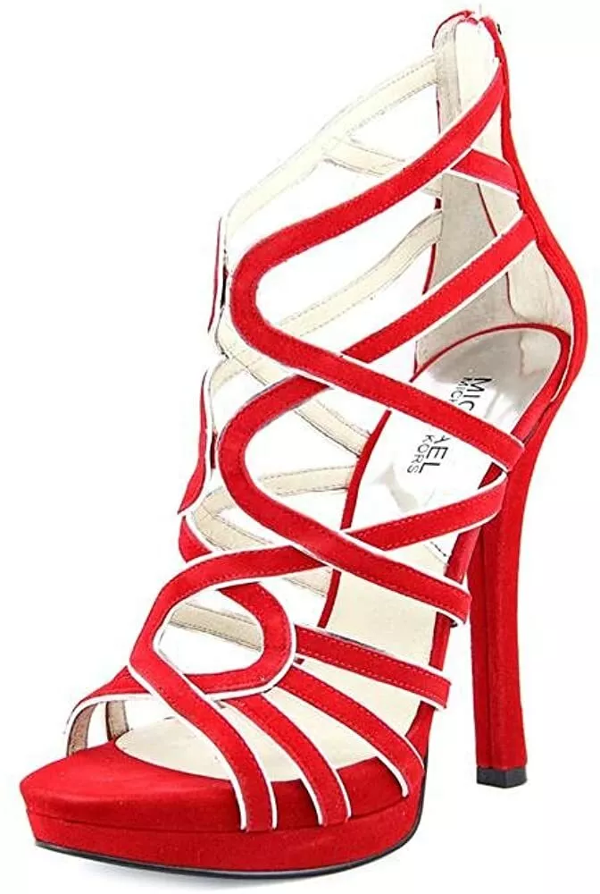 Red michael sales kors heels