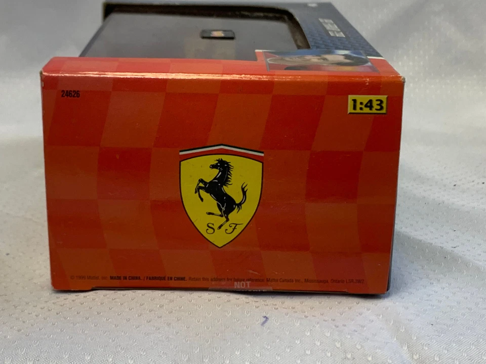 Hot Wheels Racing Ferrari F399 1999 1:43 diecast rojo vehículo de carreras en caja Foto 4 de 4
