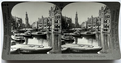 Niederlande Netherlands Amsterdam Amstel Foto Stereo Vintage Analog