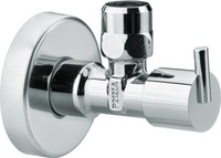 Schell Design Eckventil Pint 1/2 Zoll Mit Schubrosette Messing Verchromt