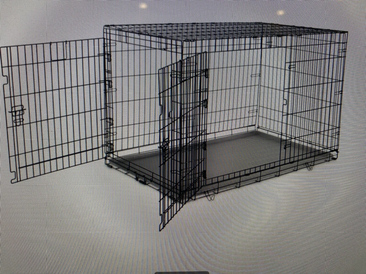  PETMATE 2-Door Training Retreat Wire Kennel : Pet Kennels : Pet  Supplies