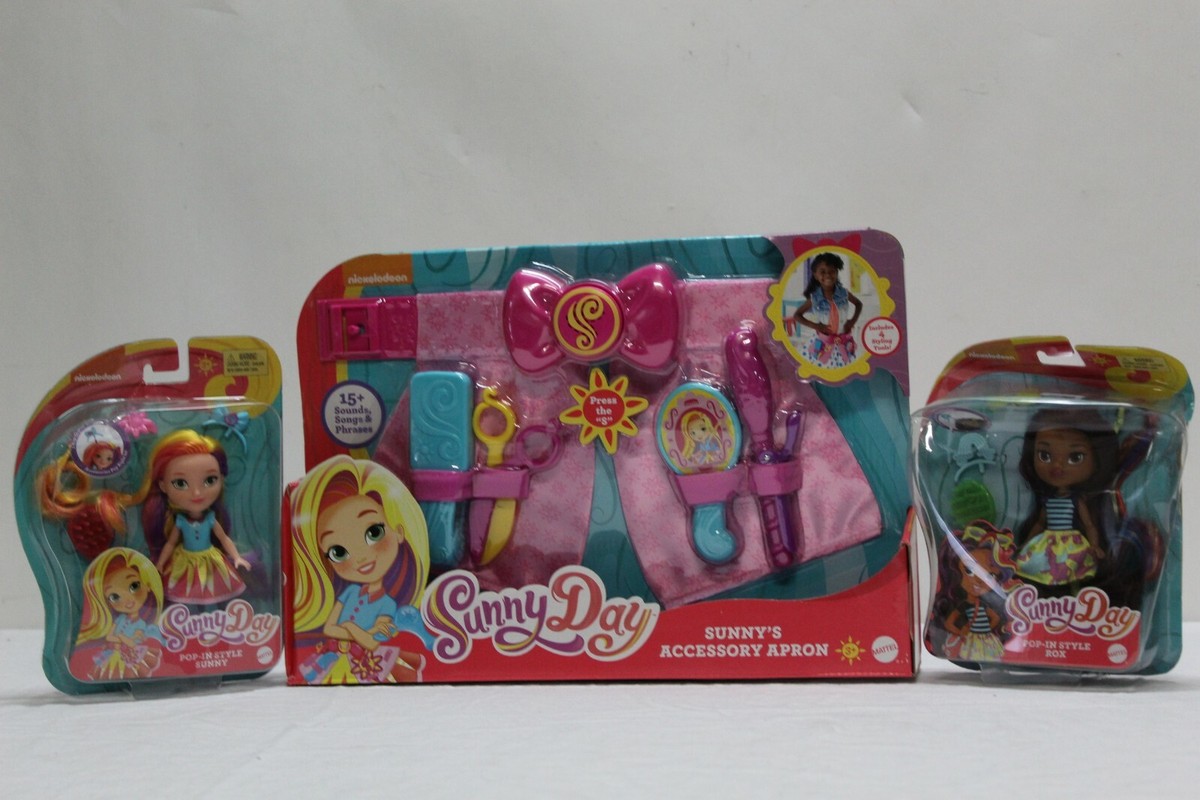 Nickelodeon Sunny Day Sunny's Accessory Apron & Pop-in Style Rox