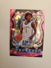 Tyrese Maxey 2020-21 Panini Prizm Draft Picks Pink Ice Rookie #94 Kentucky 76ers