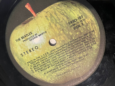 VHTF Low Number - The Beatles Compressed White Album Record Apple