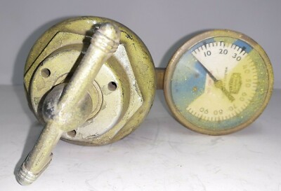 PUROX PRESSURE GAUGE REGULATOR CGA-540 TYPE R-208 0-100
