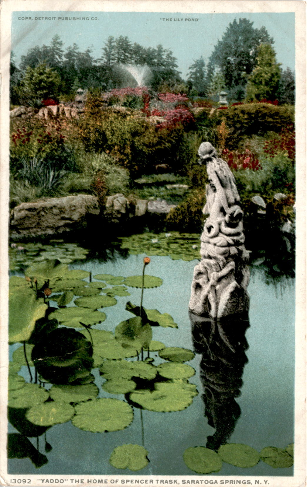 YADDO, SPENCER TRASK, SARATOGA SPRINGS, N. Y Postcard