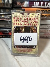 CHRISTMAS WITH BING CROSBY NAT KING COLE DEAN MARTIN CASSETTE TAPE 1991 - GOOD