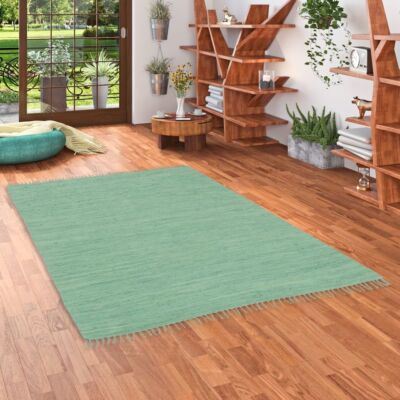 Baumwolle Natur Teppich Jolly Cotton Mint