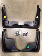 2018-2024 CAMRY MUDGUARDS MUD FLAPS SE AND XSE BLACK TOYOTA GENUINE OEM NEW