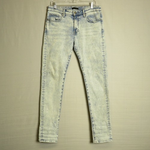 UNIQLO MEN'S JEANS BLUE 33X34 MID RISE 