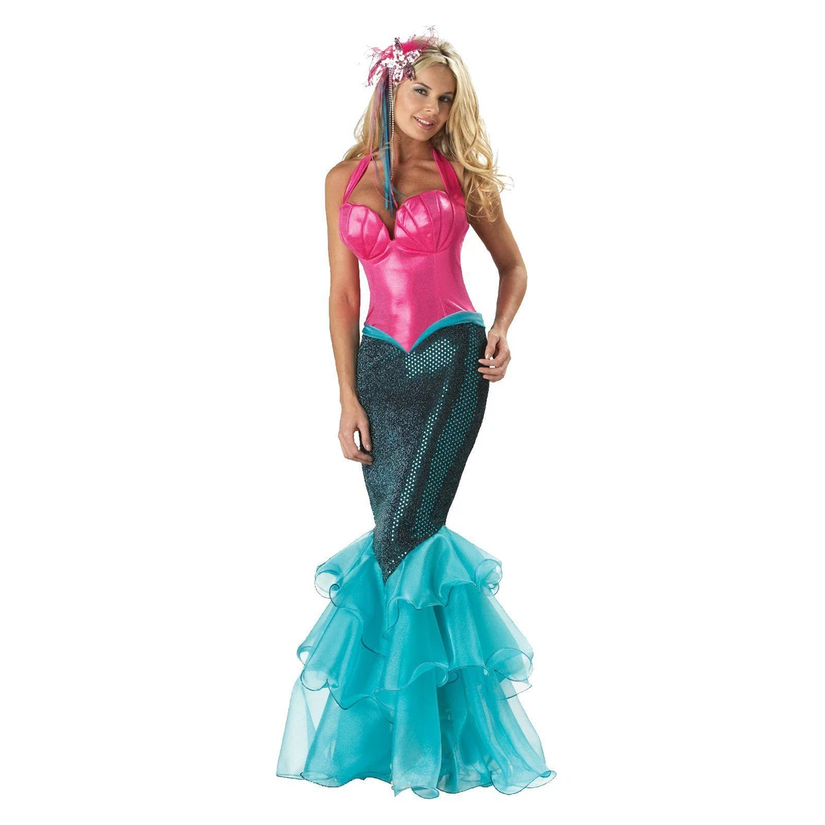 chinese dress ladies Kate Underwater World Colorful Mermaid Princess Children Dress, 5Y