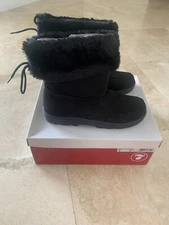 Seven Dials Womens Shoes Black Boots Faux Black Size 9