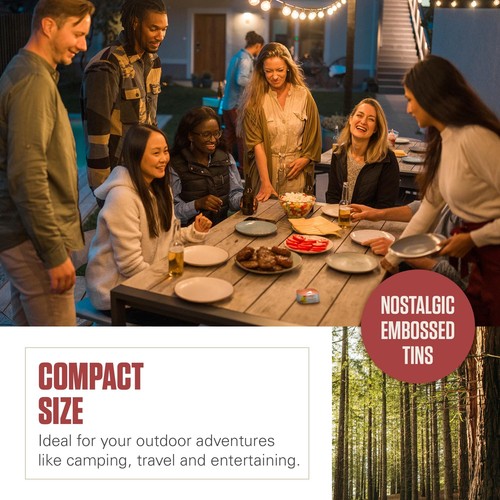 Coleman Scented Tin Citronella Candle - 3 Pack, S'Mores, Pine and Campfire - Picture 3 of 6