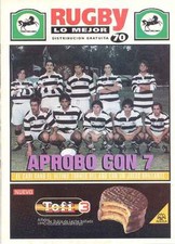 RUGBY LO MEJOR No 70 ARGENTINA MAGAZINE CASI MANUEL CONTEPOMI EDUARDO SIMONE