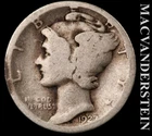 1927-D Silver Mercury Dime - Scarce  Better Date  No Reserve  #L6336