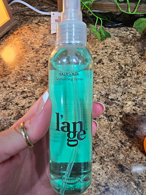 L'ange Salt + Sea Texturizing Spray Hair Texturizer, Clear, 4 fl oz