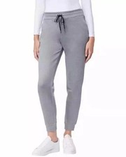 32 Degrees Women's M Gray Fleece Tech Scuba Jogger Pants M0404