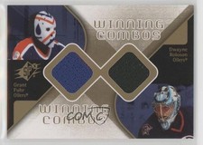 2007-08 SPx Winning Combos Dwayne Roloson Grant Fuhr #WC-FR HOF sd0